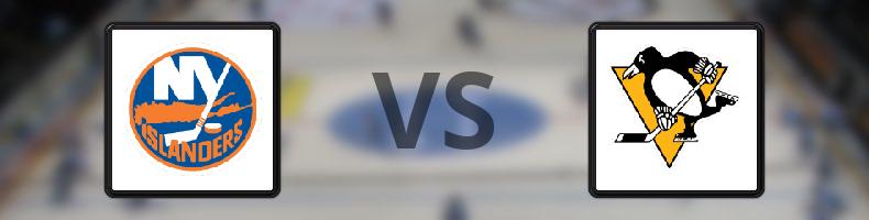 New York Islanders - Pittsburgh Penguins odds, speltips, resultat i NHL