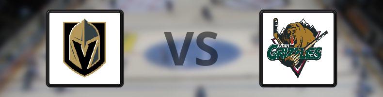 Vegas Golden Knights - Utah Mammoth odds, speltips, resultat i NHL