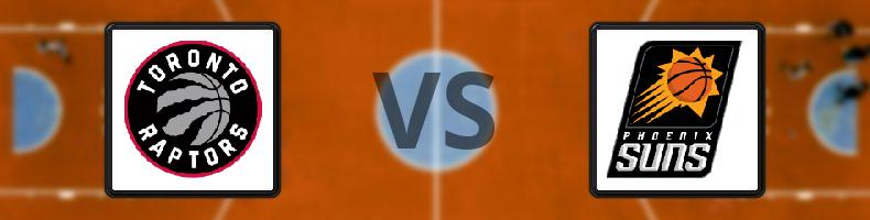 Toronto Raptors - Phoenix Suns odds, speltips, resultat i NBA