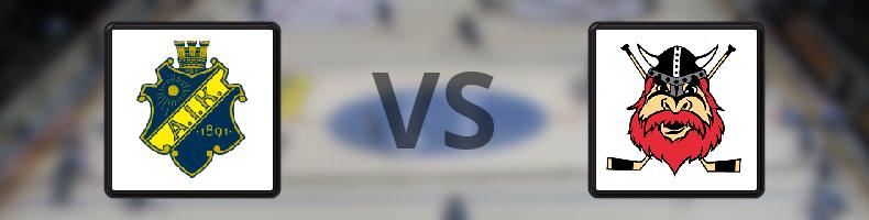 AIK - Nybro odds, speltips, resultat i HockeyAllsvenskan