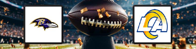Baltimore Ravens - Los Angeles Rams odds, speltips, resultat i NFL