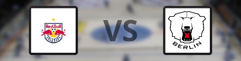 Red Bull Salzburg - Eisbären Berlin odds, speltips, resultat i CHL