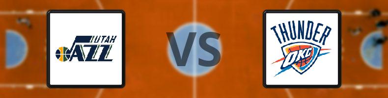 Utah Jazz - Oklahoma City Thunder odds, speltips, resultat i NBA