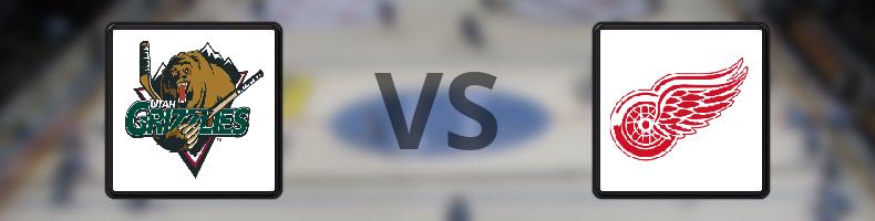 Utah Mammoth - Detroit Red Wings odds, speltips, resultat i NHL