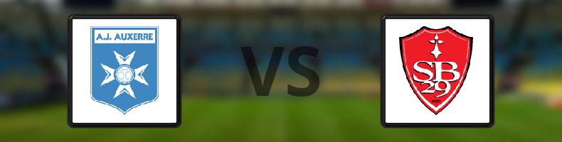 Auxerre - Brest odds, speltips, resultat i Ligue 1