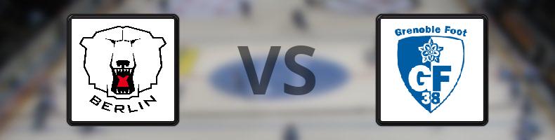 Eisbären Berlin - Grenoble odds, speltips, resultat i CHL
