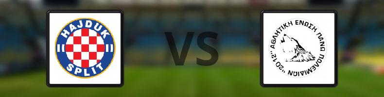 Hajduk Split - AEP Paphos odds, speltips, resultat i Europa League