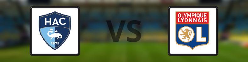 Le Havre - Lyon odds, speltips, resultat i Ligue 1