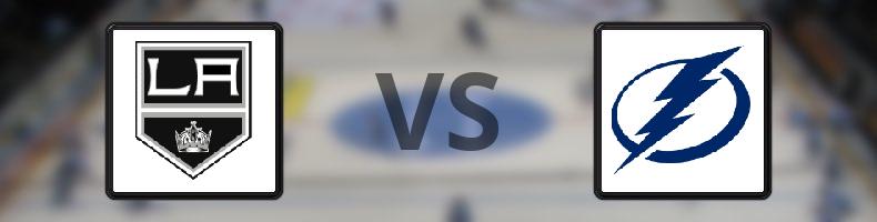 Los Angeles Kings - Tampa Bay Lightning odds, speltips, resultat i NHL