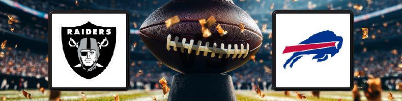 Oakland Raiders - Buffalo Bills odds, speltips, resultat i NFL