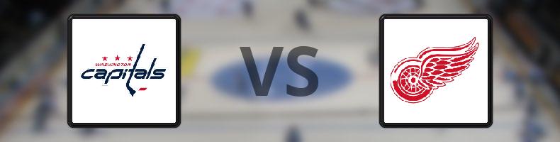 Washington Capitals - Detroit Red Wings odds, speltips, resultat i NHL