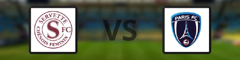 Servette - Paris FC odds, speltips, resultat i Champions League damer