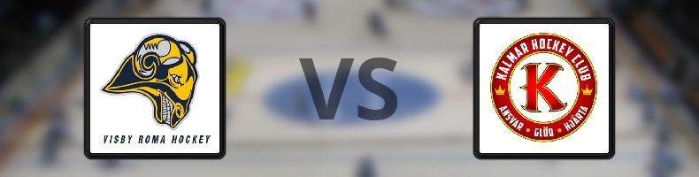Visby/Roma HK - Kalmar HC odds, speltips, resultat i HockeyAllsvenskan