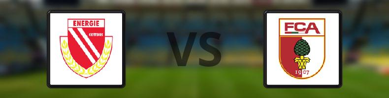 Energie Cottbus - FC Augsburg odds, speltips, resultat i Tyska cupen