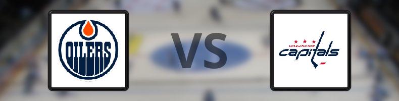 Edmonton Oilers - Washington Capitals odds, speltips, resultat i NHL