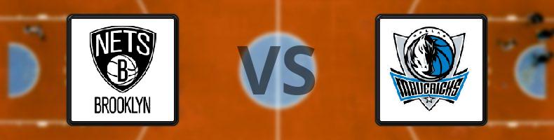 Brooklyn Nets - Dallas Mavericks odds, speltips, resultat i NBA