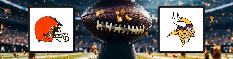 Cleveland Browns - Minnesota Vikings odds, speltips, resultat i NFL