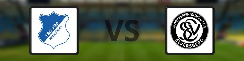 Hoffenheim - SV Elversberg odds, speltips, resultat i Bundesliga