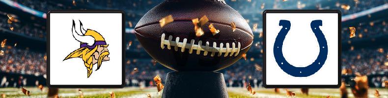 Minnesota Vikings - Indianapolis Colts odds, speltips, resultat i NFL