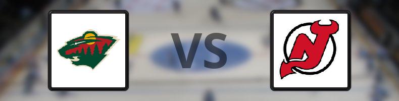 Minnesota Wild - New Jersey Devils odds, speltips, resultat i NHL