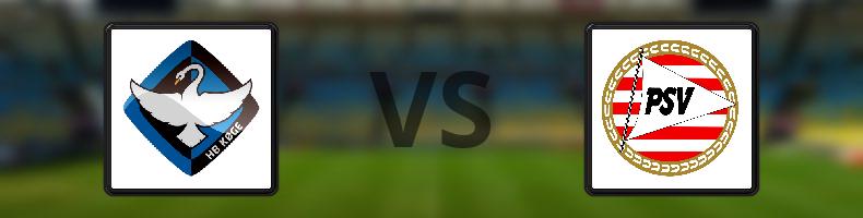 HB Köge - PSV Eindhoven odds, speltips, resultat i Champions League damer