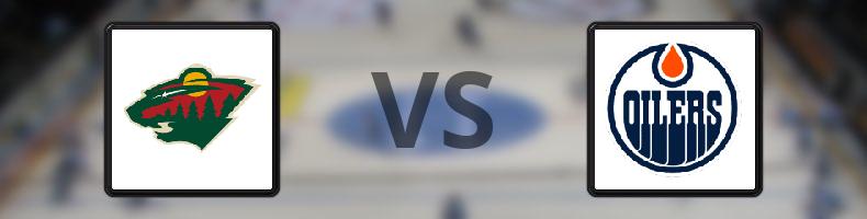 Minnesota Wild - Edmonton Oilers odds, speltips, resultat i NHL