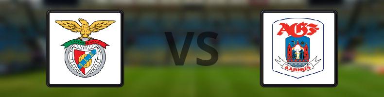 Benfica - AGF Århus odds, speltips, resultat i Europa League