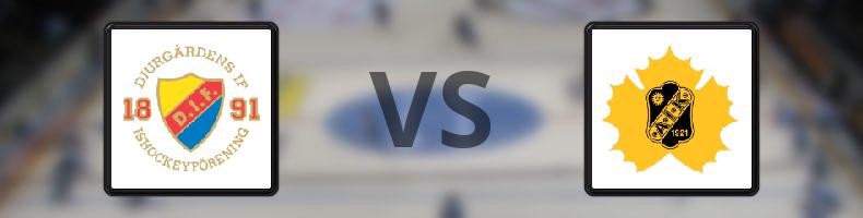 Djurgården - Skellefteå odds, speltips, resultat i SHL