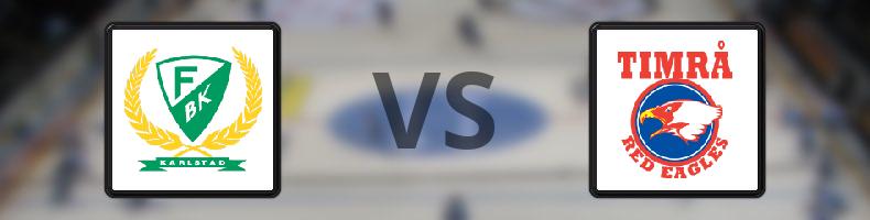 Färjestad - Timrå odds, speltips, resultat i SHL