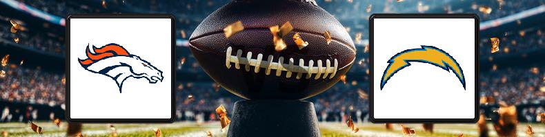Denver Broncos - Los Angeles Chargers odds, speltips, resultat i NFL