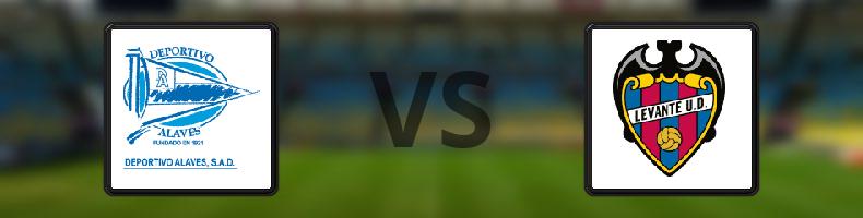 Alaves - Levante odds, speltips, resultat i La Liga