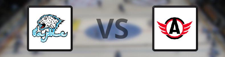 Barys Astana - Avtomobilist Yekaterinburg odds, speltips, resultat i KHL