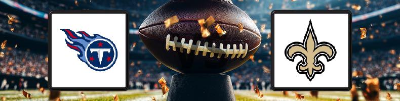Tennessee Titans - New Orleans Saints odds, speltips, resultat i NFL