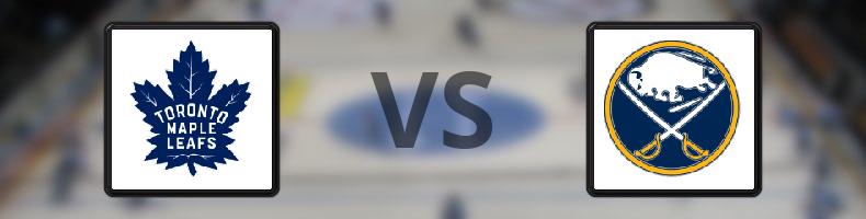 Toronto Maple Leafs - Buffalo Sabres odds, speltips, resultat i NHL