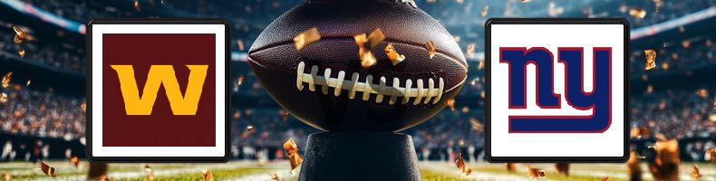 Washington Redskins - New York Giants odds, speltips, resultat i NFL