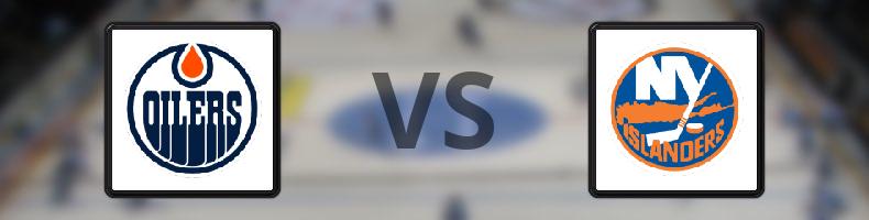Edmonton Oilers - New York Islanders odds, speltips, resultat i NHL