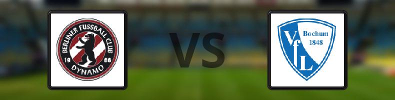 BFC Dynamo - Bochum odds, speltips, resultat i Tyska cupen