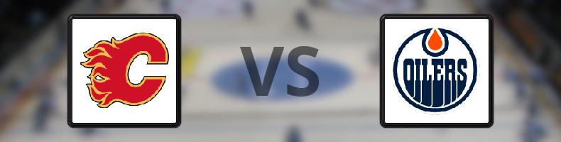 Calgary Flames - Edmonton Oilers odds, speltips, resultat i NHL