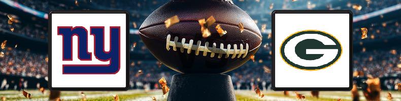 New York Giants - Green Bay Packers odds, speltips, resultat i NFL