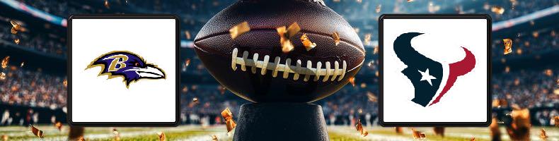 Baltimore Ravens - Houston Texans odds, speltips, resultat i NFL