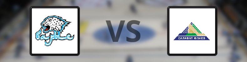 Barys Astana - Salavat Yulaev UFA odds, speltips, resultat i KHL