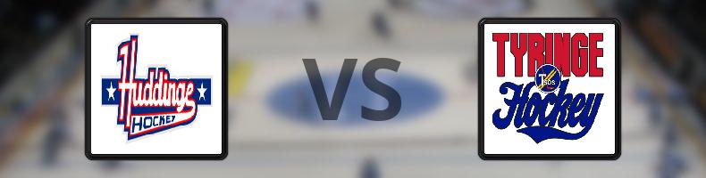 Huddinge - Tyringe SoSS odds, speltips, resultat i HockeyEttan