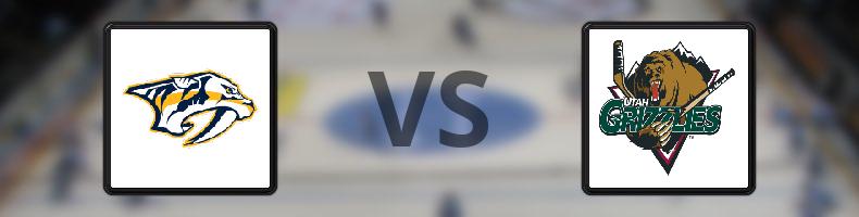 Nashville Predators - Utah Mammoth odds, speltips, resultat i NHL