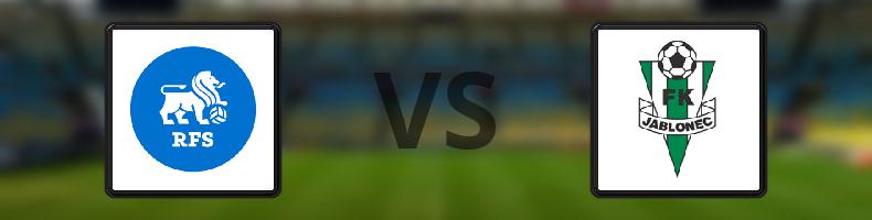 Rigas FS - Jablonec odds, speltips, resultat i Conference League