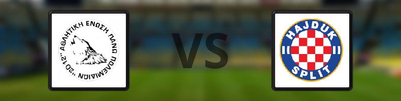 AEP Paphos - Hajduk Split odds, speltips, resultat i Europa League