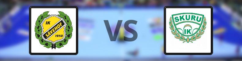 IK Sävehof - Skuru IK odds, speltips, resultat i Handbollsligan damer