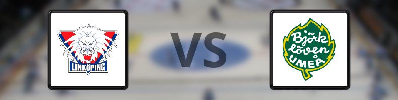Linköping - Björklöven odds, speltips, resultat i SHL