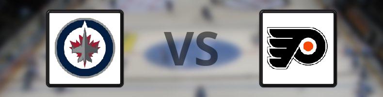 Winnipeg Jets - Philadelphia Flyers odds, speltips, resultat i NHL