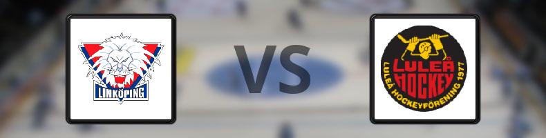 Linköping - Luleå odds, speltips, resultat i SHL
