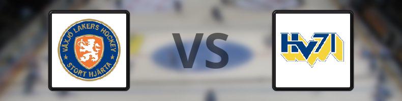 Växjö Lakers - HV71 odds, speltips, resultat i SHL